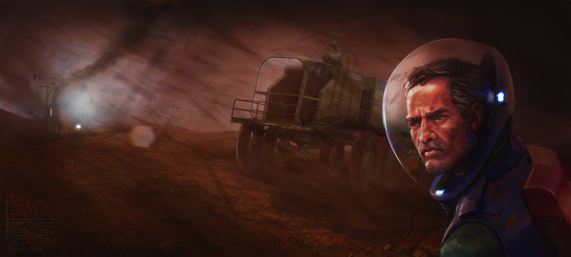 Illustration for article titled Go To Mars With These Fantastic Scenes From Kim Stanley Robinson's Red Mars